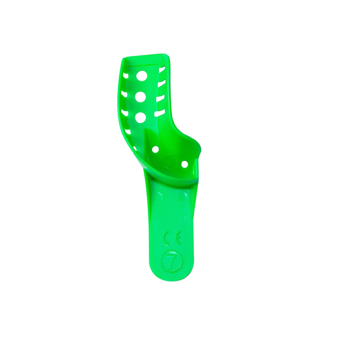 Disposable impression tray green plastic impression tray dental impression tray