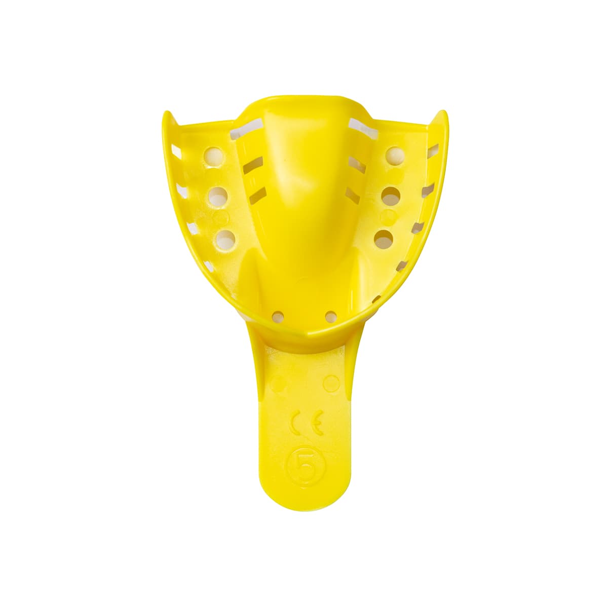 Disposable impression trays yellow ABS plastic impression tray dental impression tray